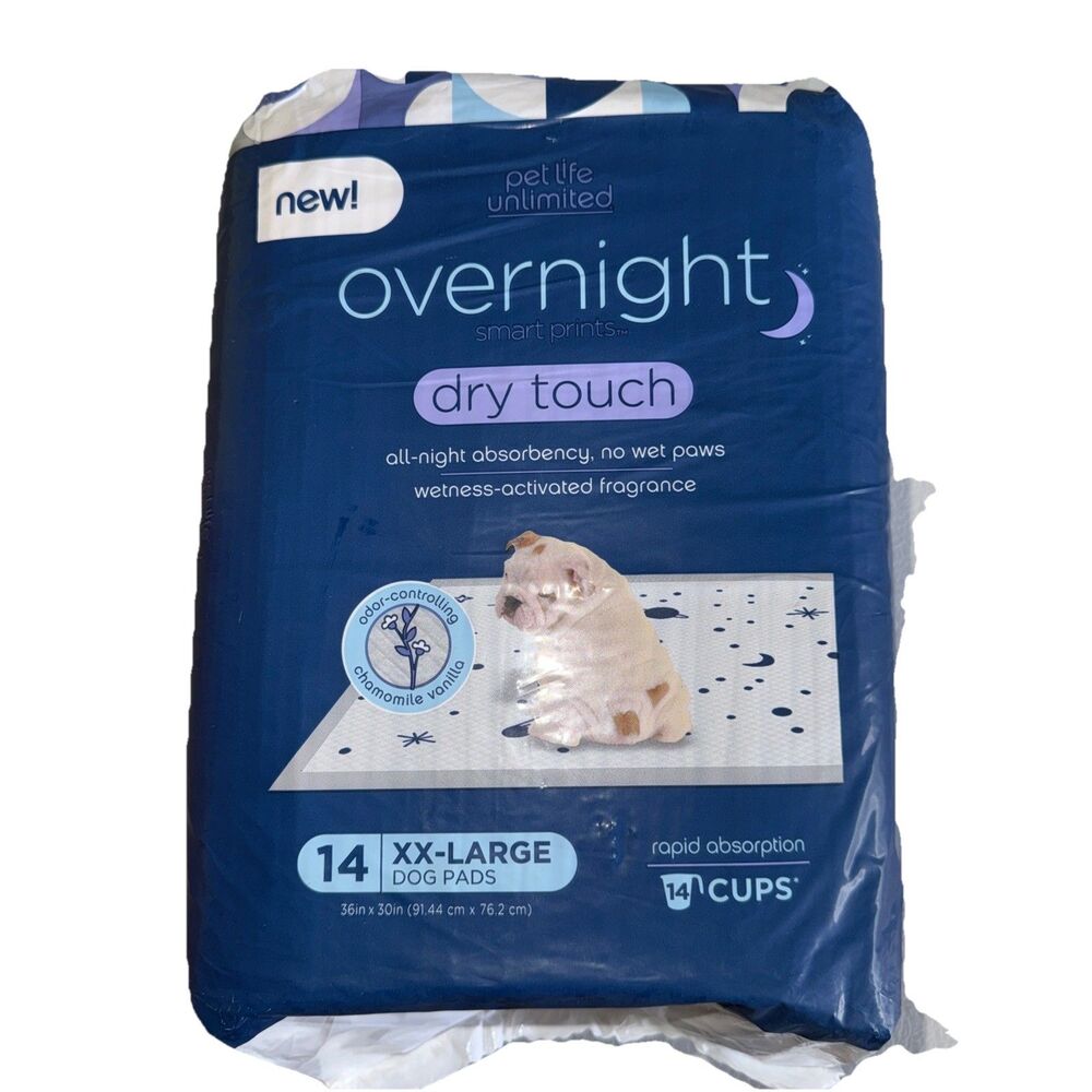 14PK 30"x36" Overnight Extra Extra Large Puppy Pads, Pee Pads, Dog Training Pads